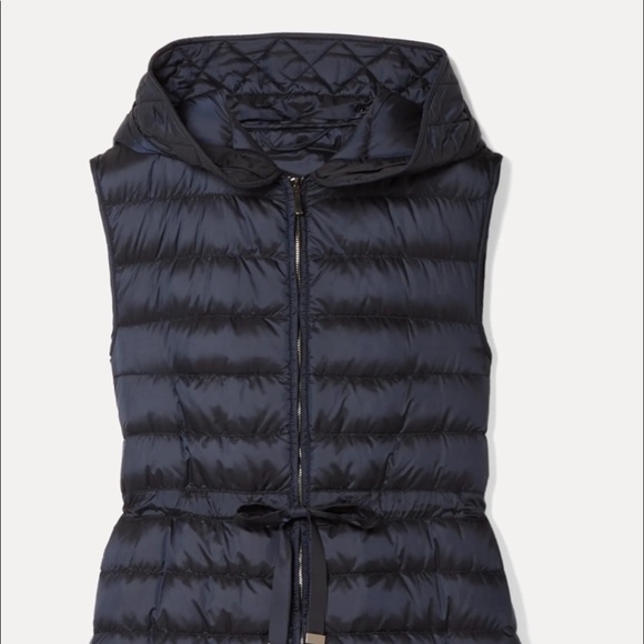 MAXMARA, “The Cube Collection,” Goose Down Vest, Tawny, Sz 10, NWT’s - Picture 12 of 15